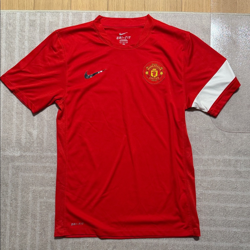 Nike Red and White Men's Jersey